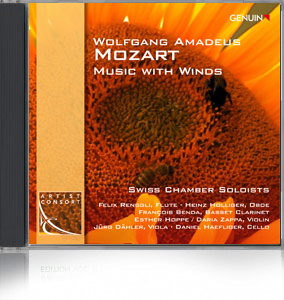cd mozart - music with winds